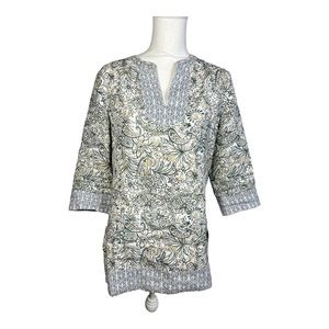 Sigrid Olsen Linen Tunic